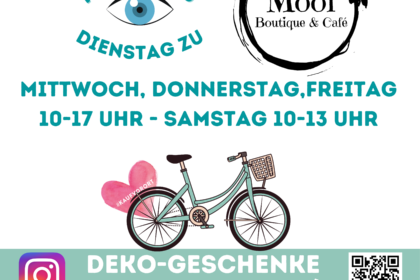 mooi SEPTEMBER ÖFFNUNGSZEITEN MOOI